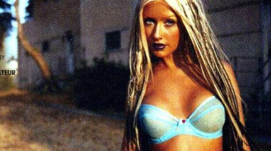 Christina Aguilera has decided not to pose topless for a magazine