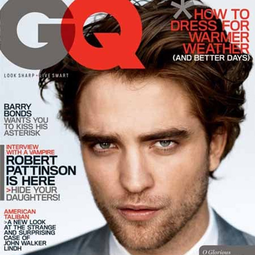 robert pattinson. Robert Pattinson GQ April 2009