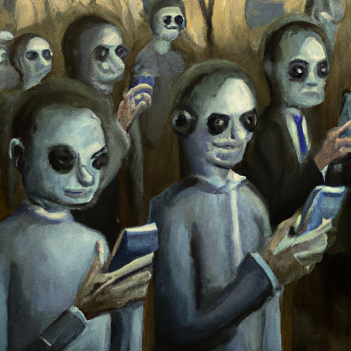 Zombies on phones
